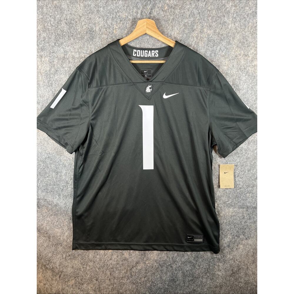 Washington State Cougars Nike Team Dri-Fit Men’s XL Replica Football Jersey NWT